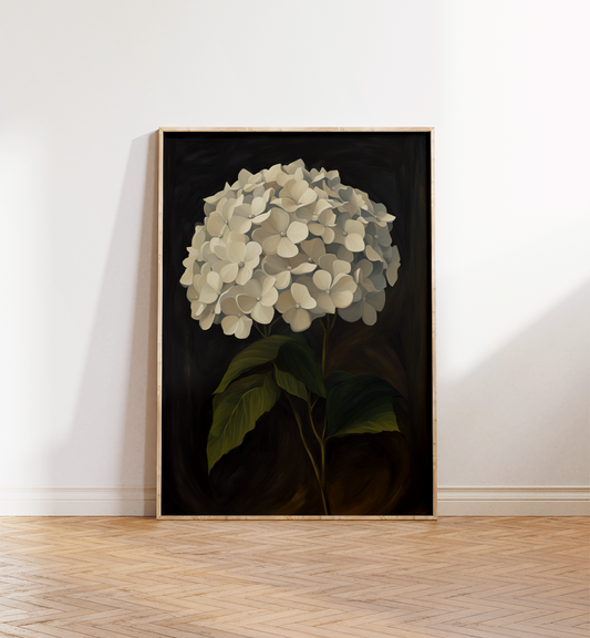 Hydrangea Painting