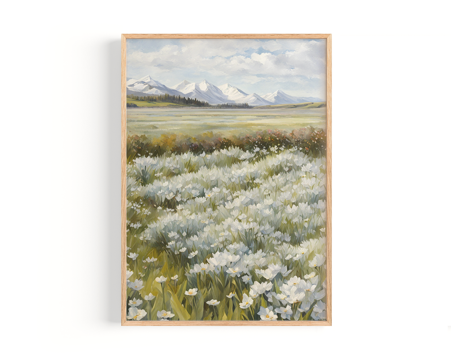 Spring Meadow Painting