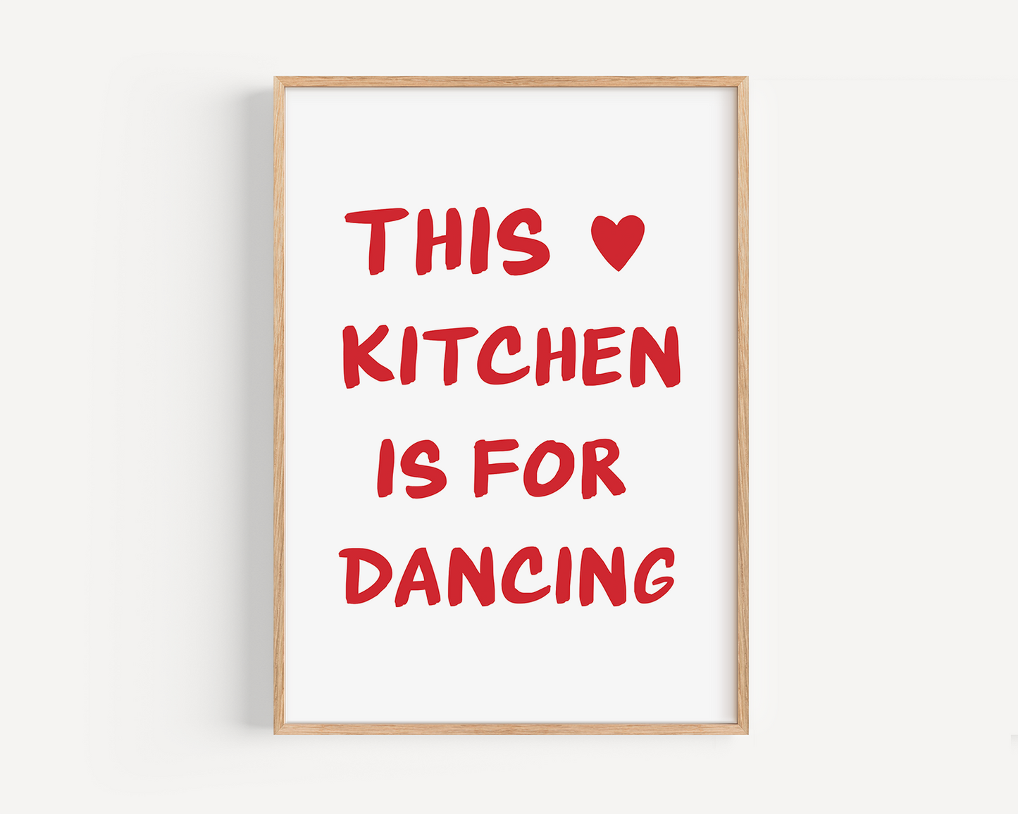 This Kitchen is For Dancing