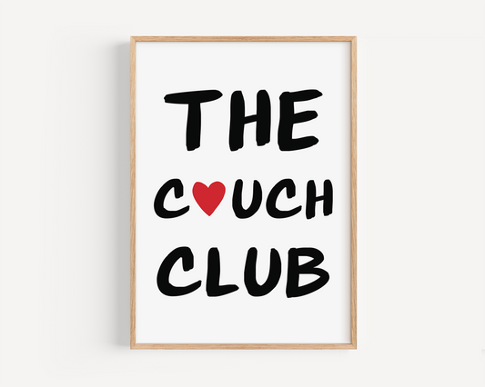 The Couch Club Print Trendy