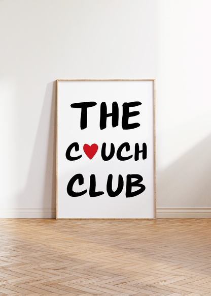 The Couch Club Print Trendy