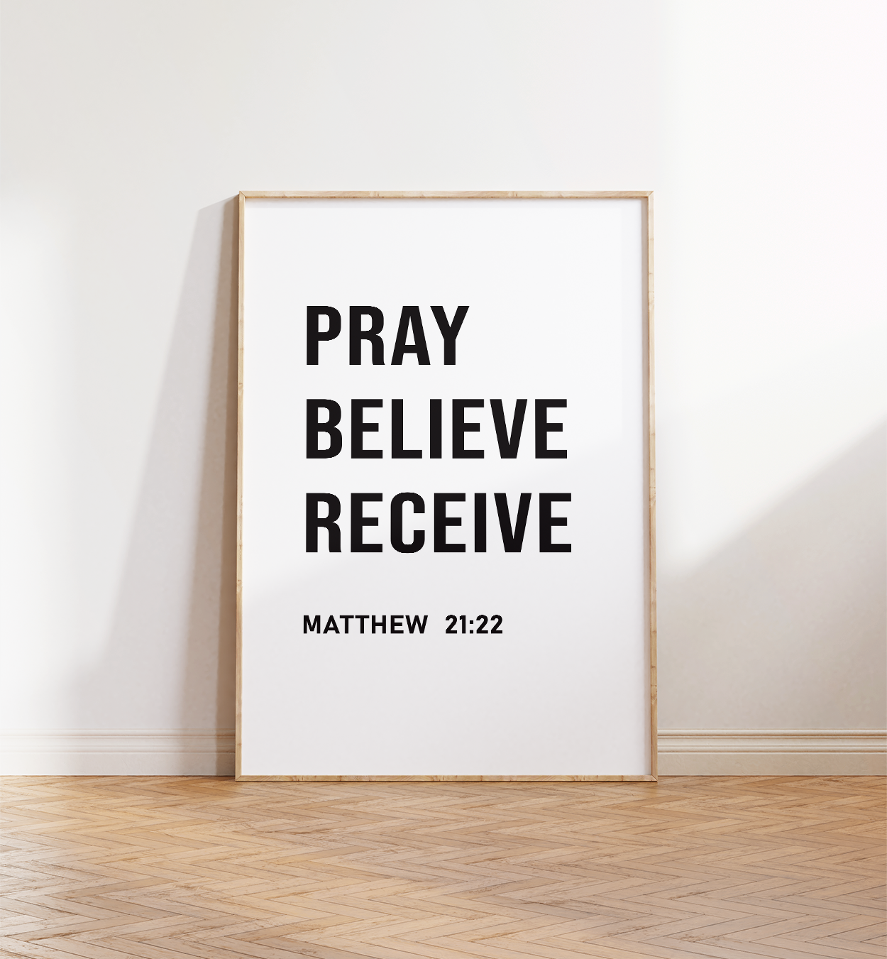 Pray, Believe, Receive