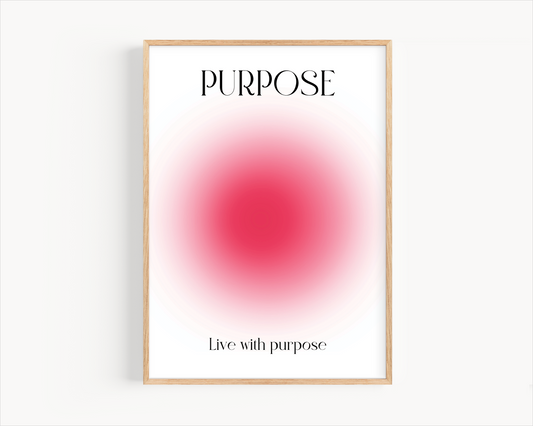 Live with purpose