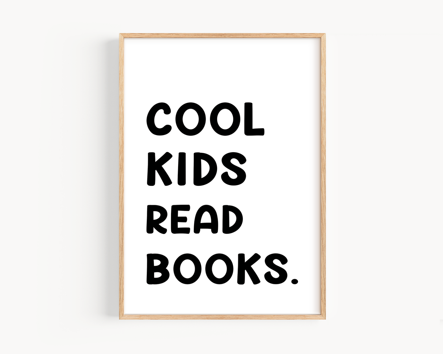 Cool kids read books