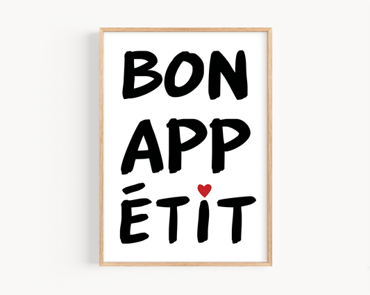 Bon Appetit French Quote