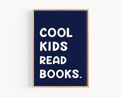 Cool kids read books