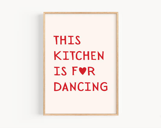 This Kitchen is For Dancing