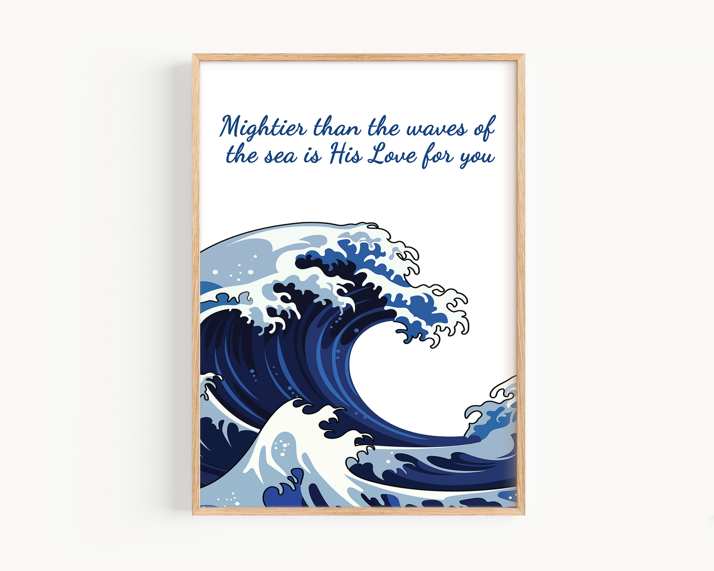 Mightier Than The Waves Art