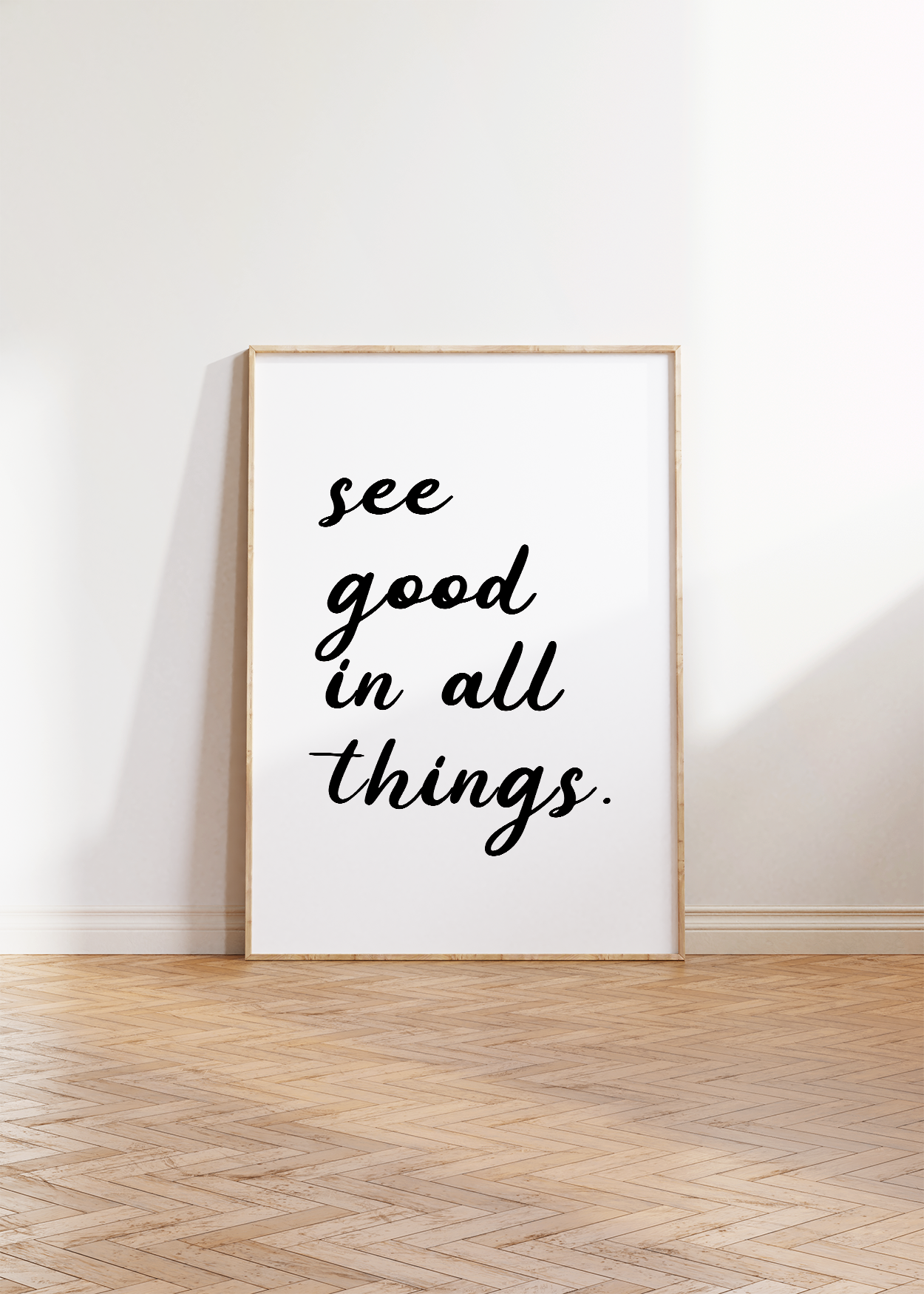 See Good in All Things