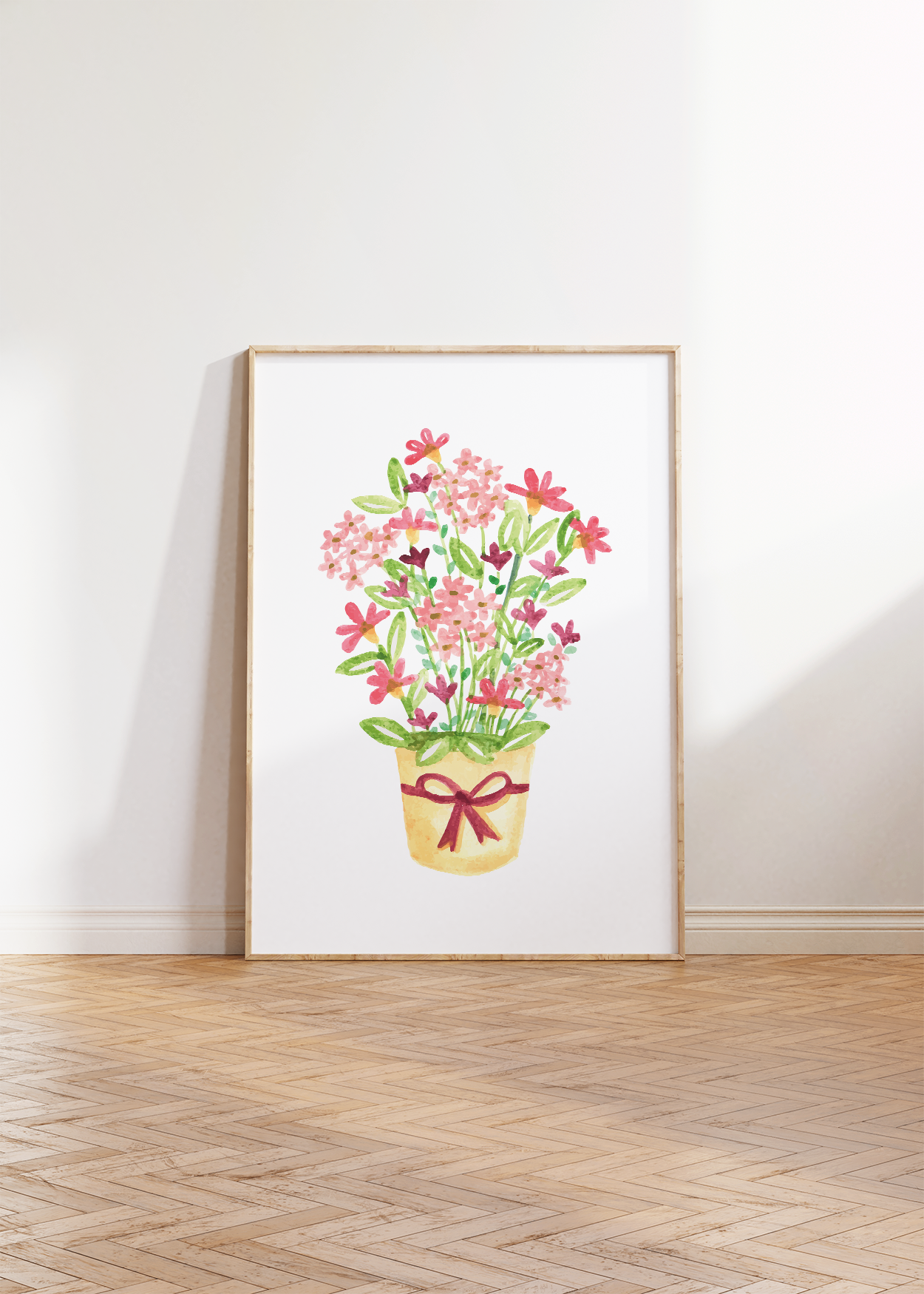 Vintage Flower Painting