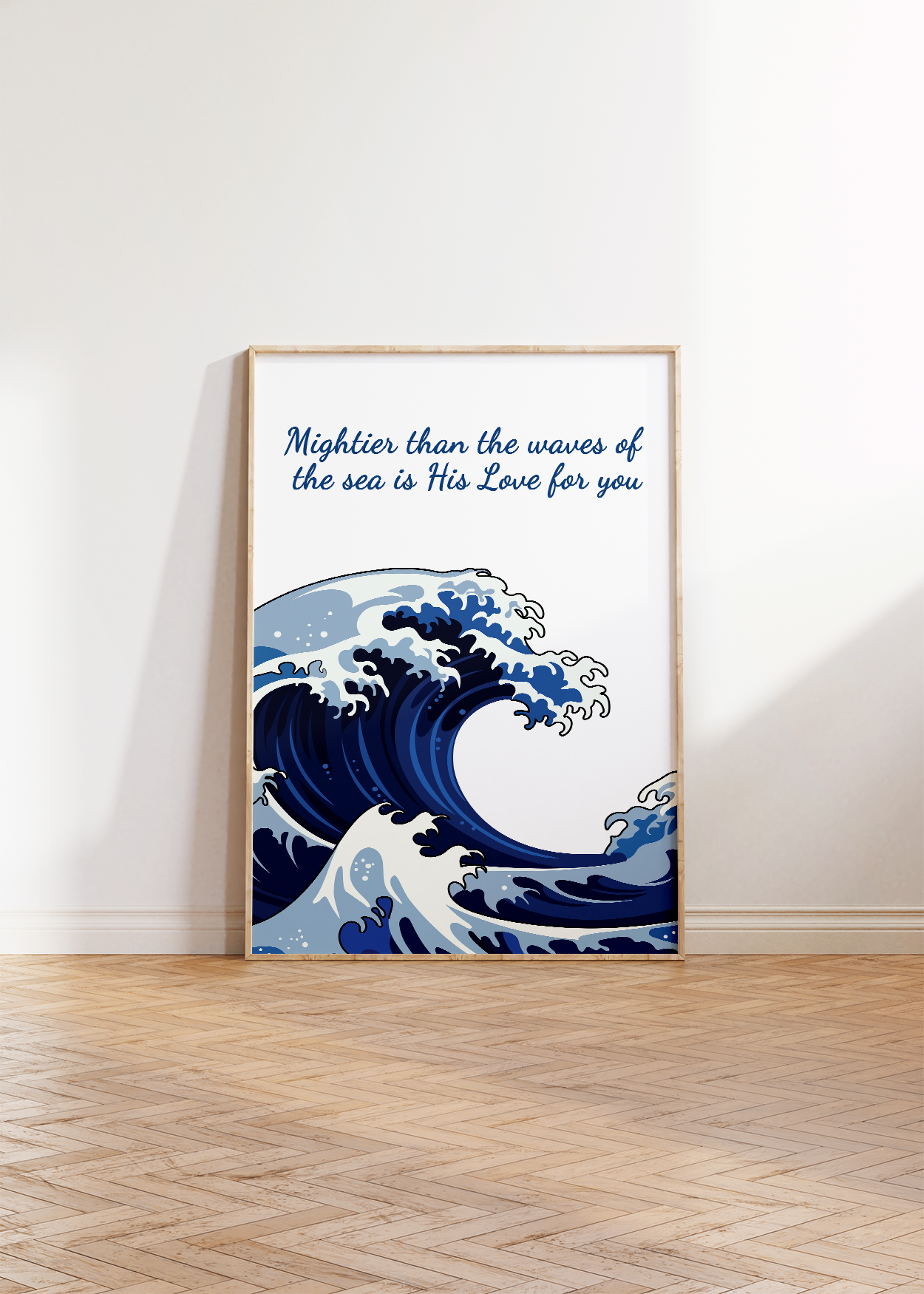 Mightier Than The Waves Art