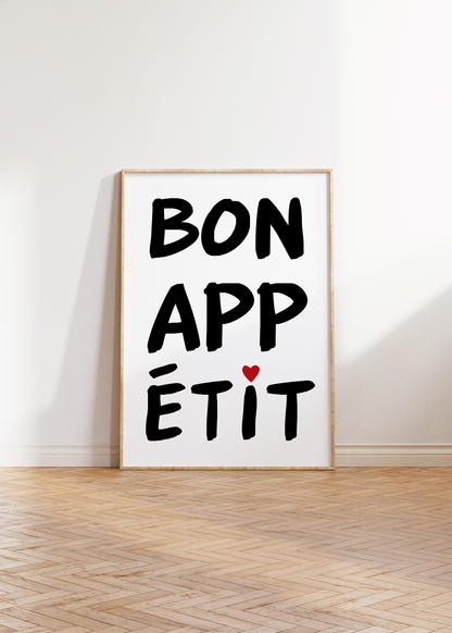 Bon Appetit French Quote